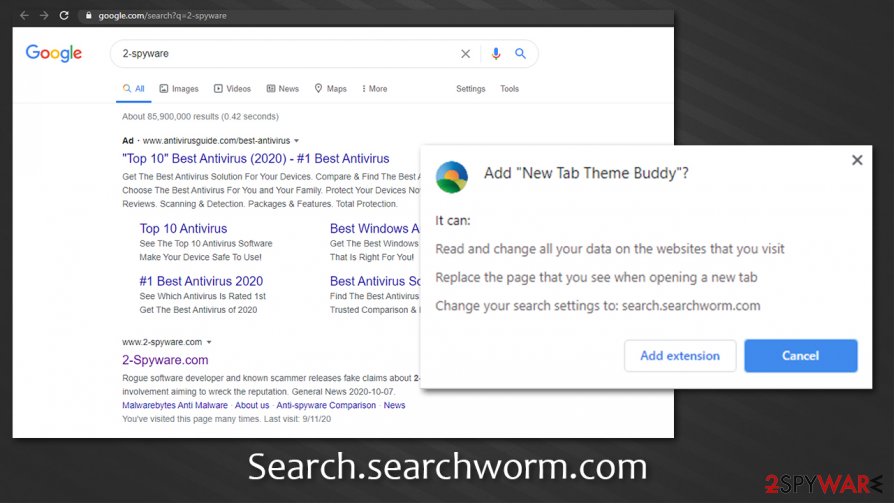 Search.searchworm.com search results