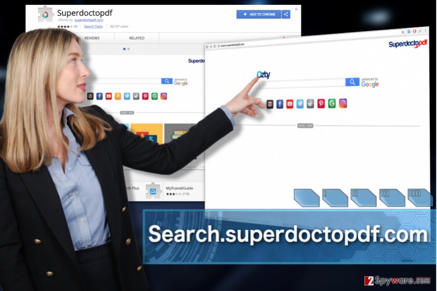 Image of the Search.superdoctopdf.com hijacker