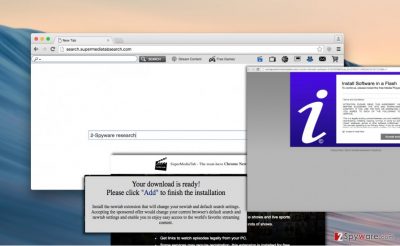 Search.supermediatabsearch.com redirect virus