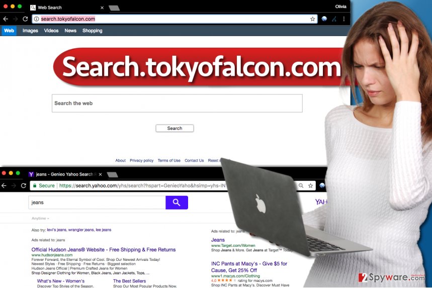 Search.tokyofalcon.com hijack