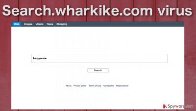 Image of the Search.wharkike.com hijacker virus