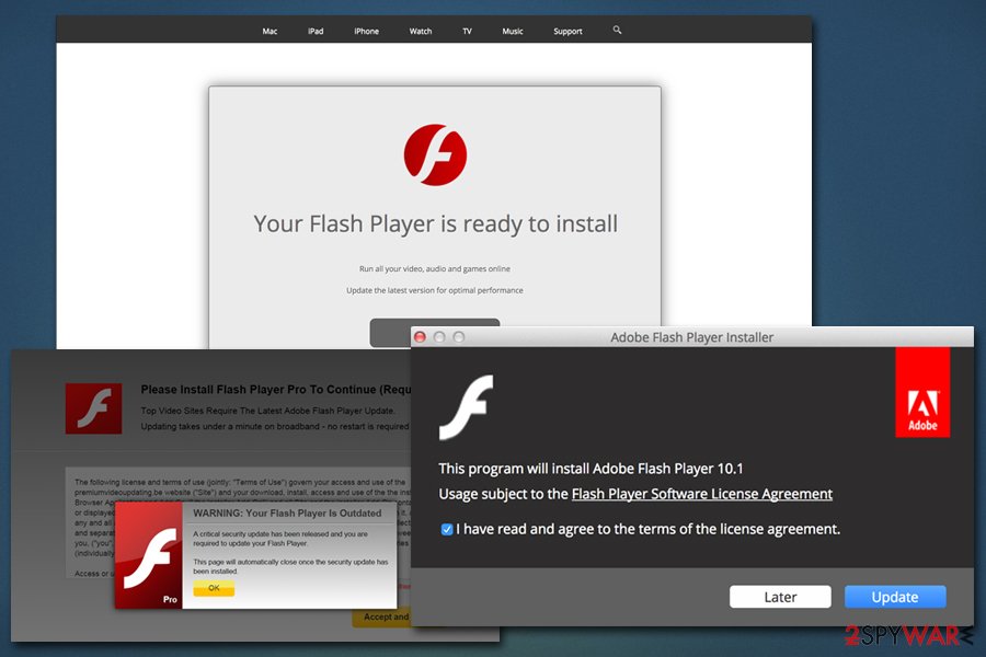 Google switches to Yahoo fake Flash updates