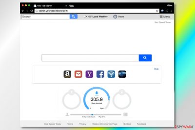 Search.yourspeedtester.com virus
