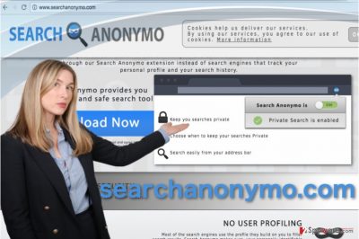 Image of the Searchanonymo.com virus