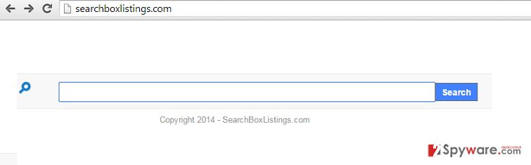 Searchboxlistings.com pop-up ads snapshot Searchboxlistings.com pop-up ads snapshot