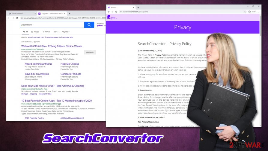 SearchConvertor hijacker