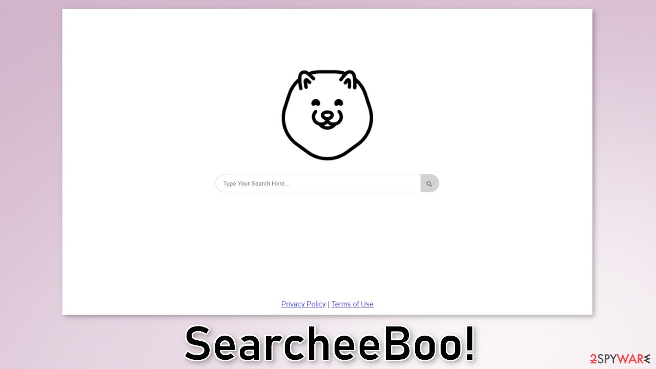 SearcheeBoo! browser hijacker