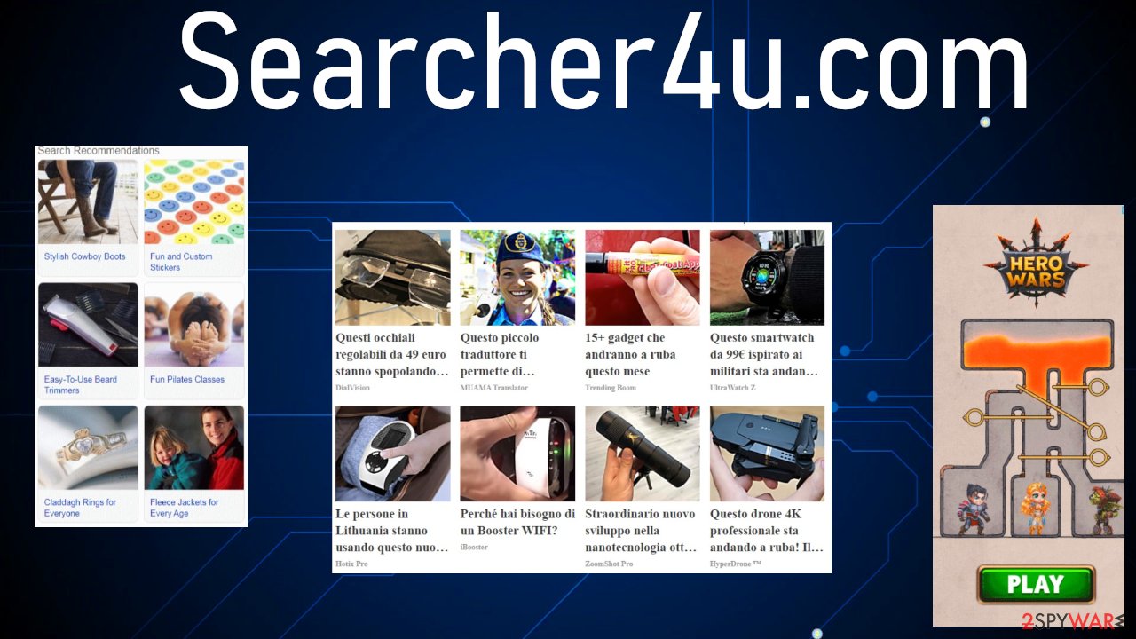 Searcher4u.com ads