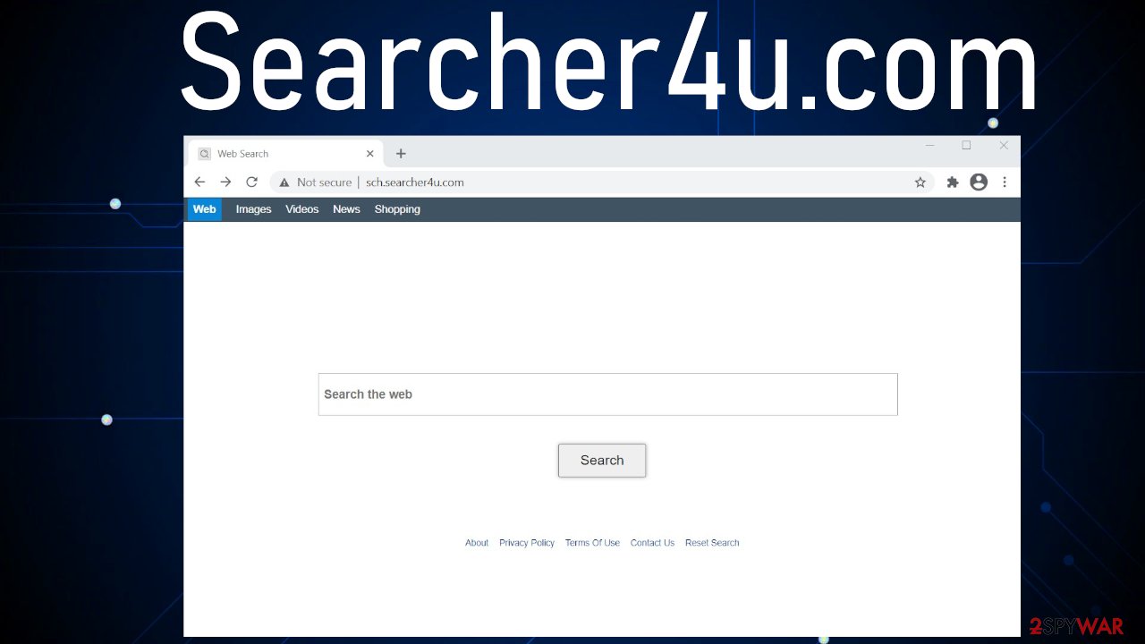 Searcher4u.com virus