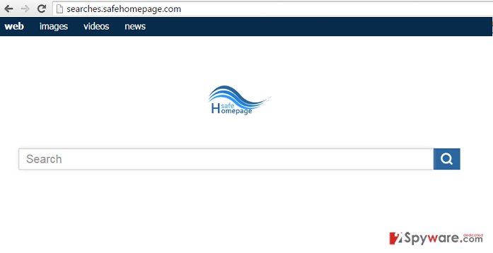 Searches.safehomepage.com redirect virus Searches.safehomepage.com redirect virus