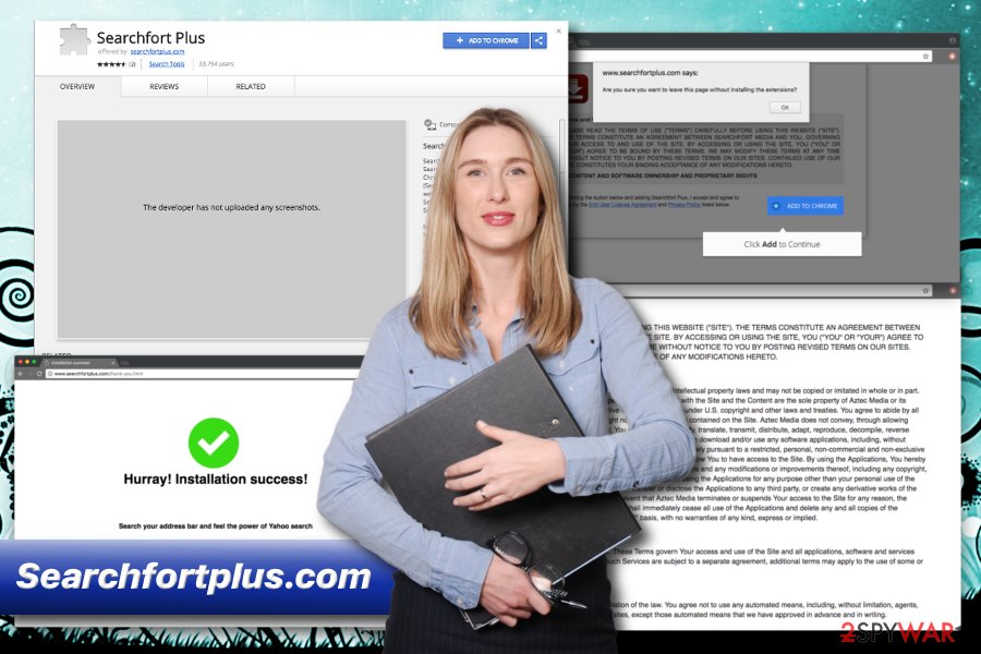 Searchfort Plus browser hijacker