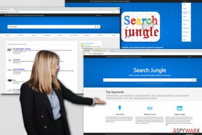 The example of Searchjungle.com virus