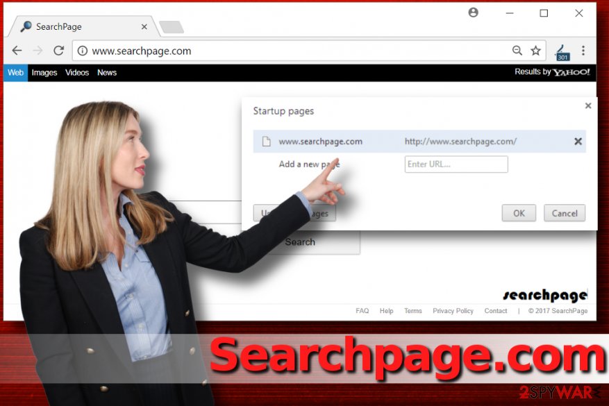 SearchPage.com redirect virus