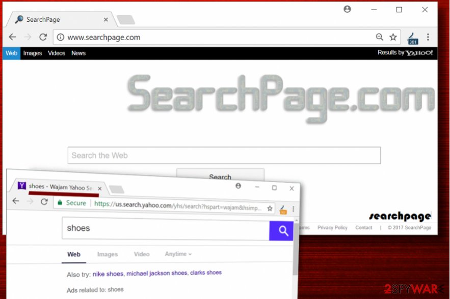 Searchpage.com virus