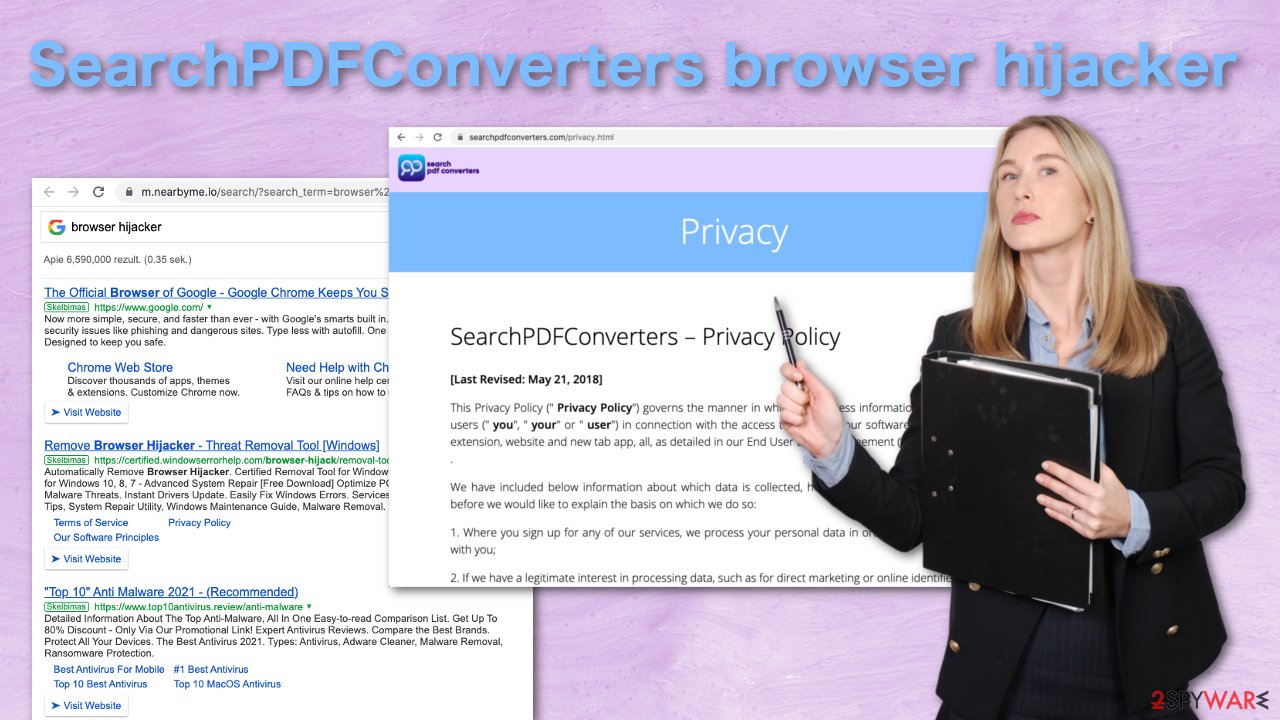 SearchPDFConverters browser hijacker