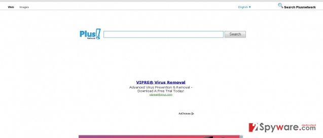 SearchPlusNetwork.com virus snapshot SearchPlusNetwork.com virus snapshot