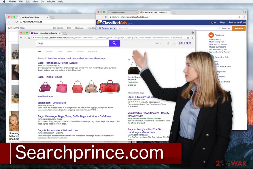 Searchprince.com hijacks your browser