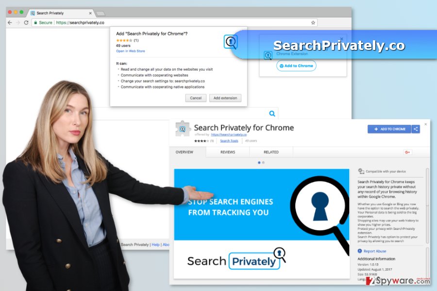 SearchPrivately.co is available on Chrome Play Store