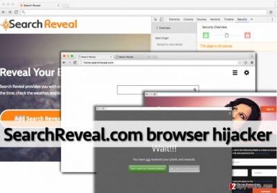 Searchreveal.com browser hijacker presents third-party content
