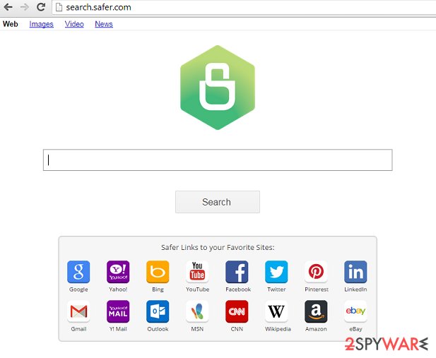 Search.safer.com hijack snapshot Search.safer.com hijack snapshot