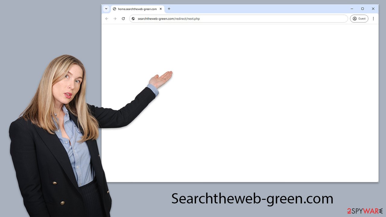 Searchtheweb-green.com virus