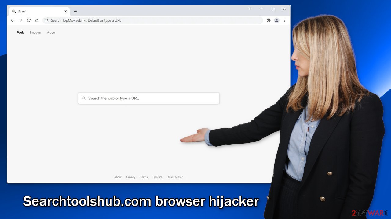 Searchtoolshub.com browser hijacker