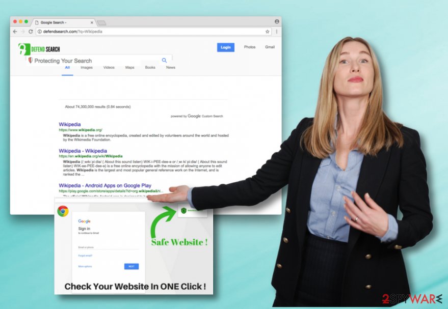 DefendSearch.com hijacker