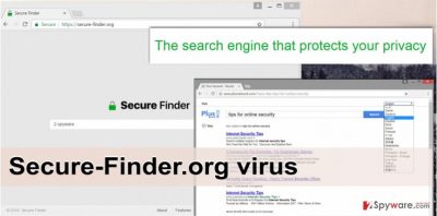 The picture of Secure-Finder.org virus The picture of Secure-Finder.org virus