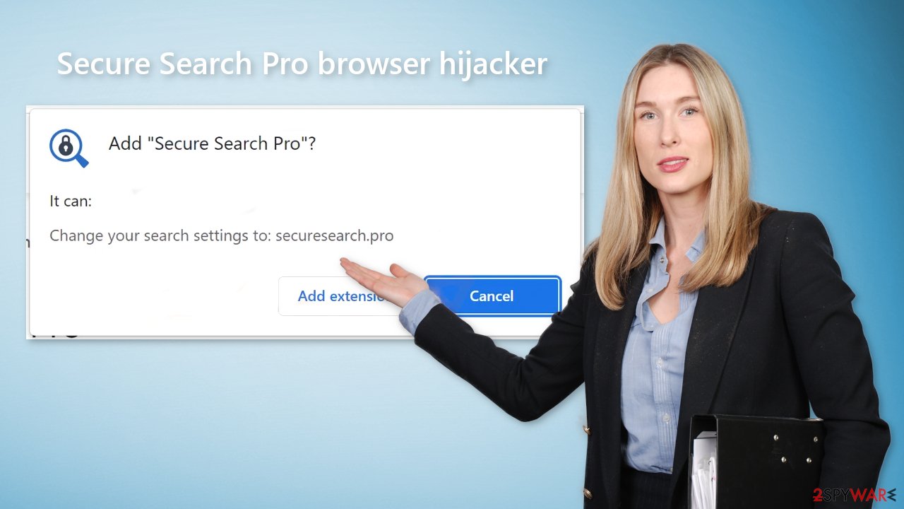 Secure Search Pro browser hijacker