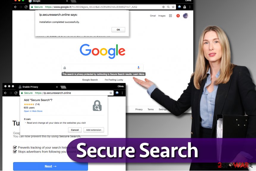 Secure Search extension