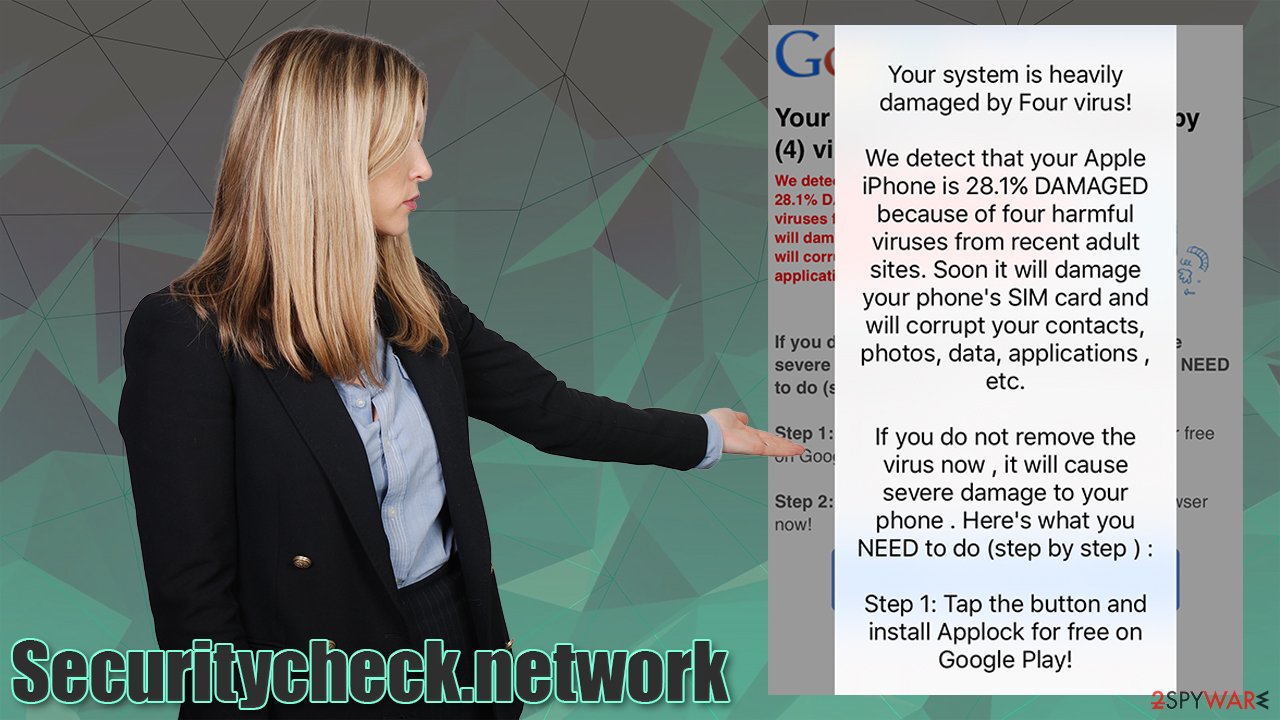 Securitycheck.network virus