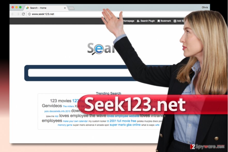 Seek123.net redirect virus Seek123.net redirect virus