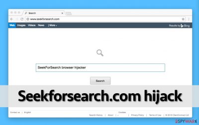 Seekforsearch.com redirect virus changes homepage