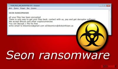 Seon ransomware