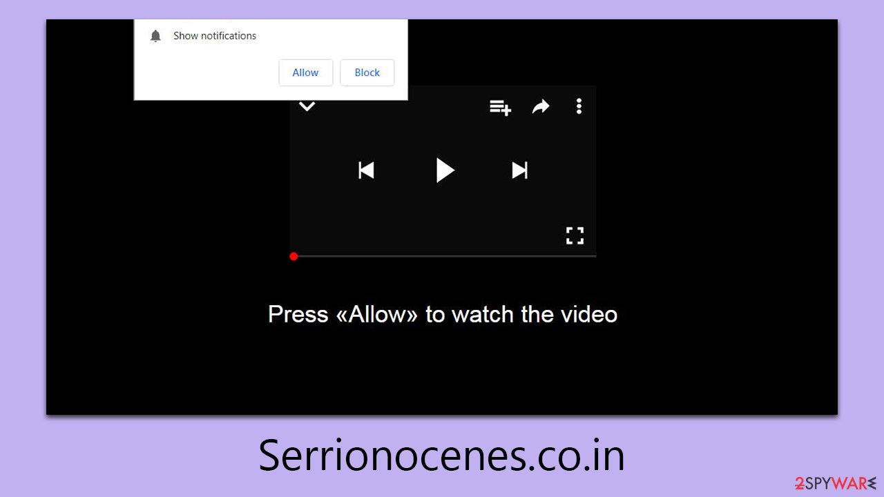 Serrionocenes.co.in ads