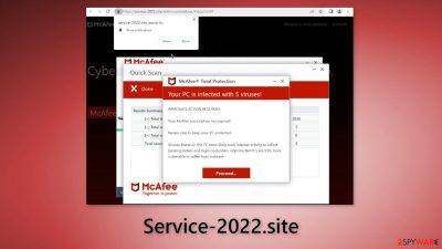 Remove Service-2022.site ads (fake) – Free Guide