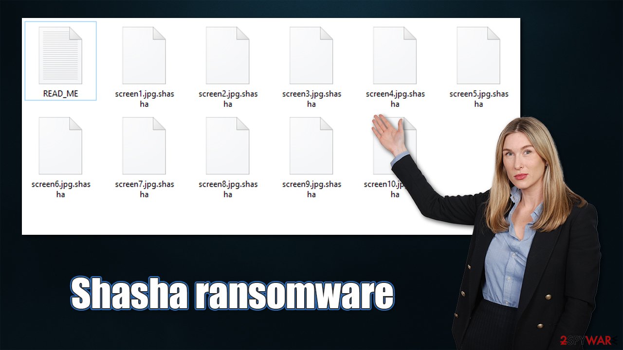 Shasha ransomware virus