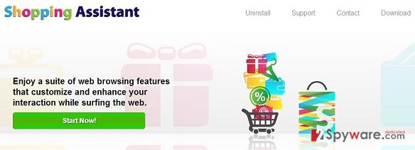 Shopping Assistant ads snapshot Shopping Assistant ads snapshot