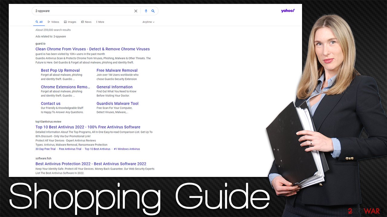 Shopping Guide virus