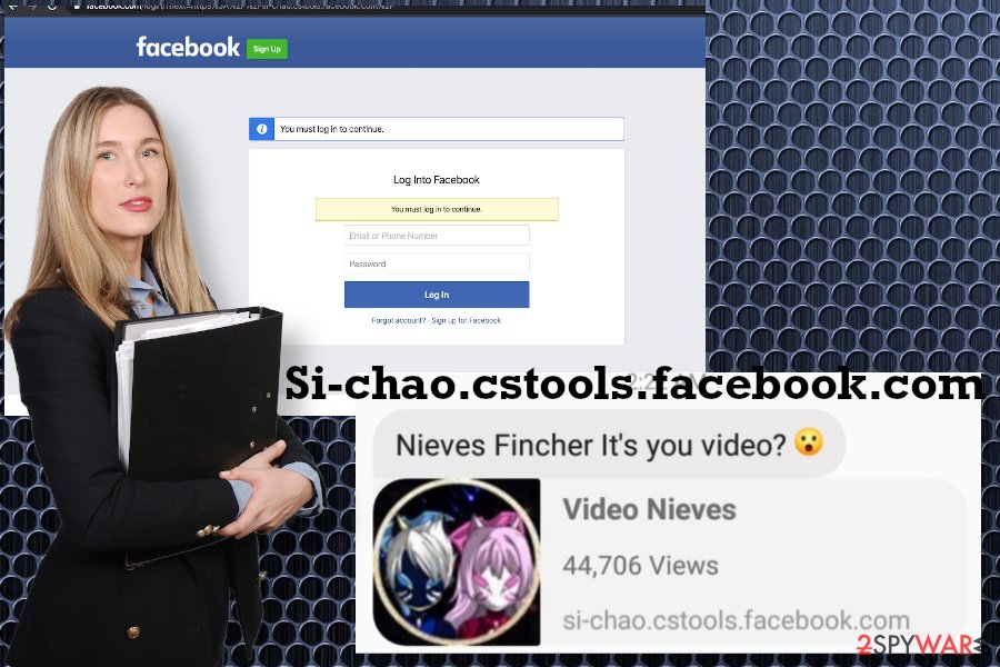 Si-chao.cstools.facebook.com virus
