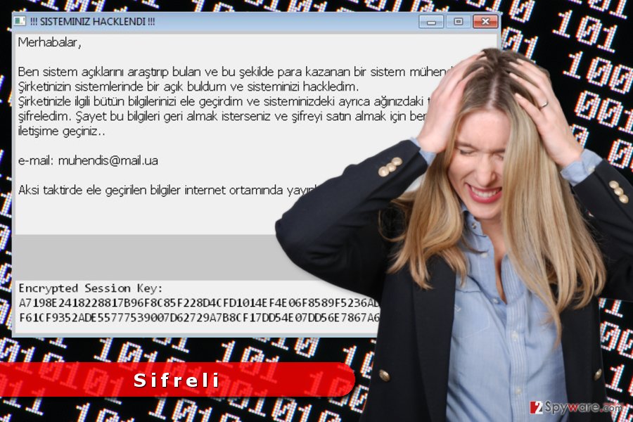 The image of Sifreli ransomware