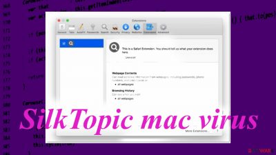 SilkTopic mac virus