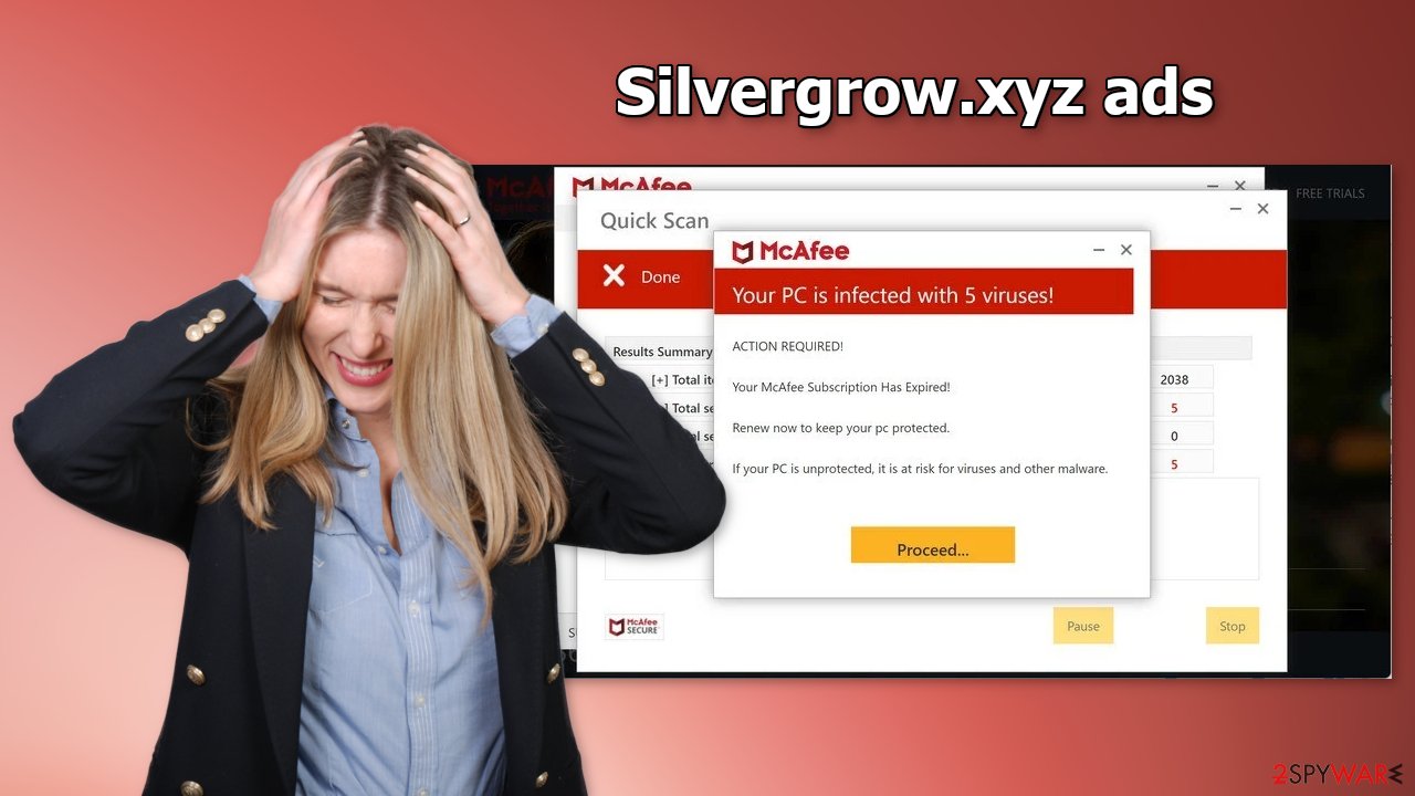 Silvergrow.xyz ads