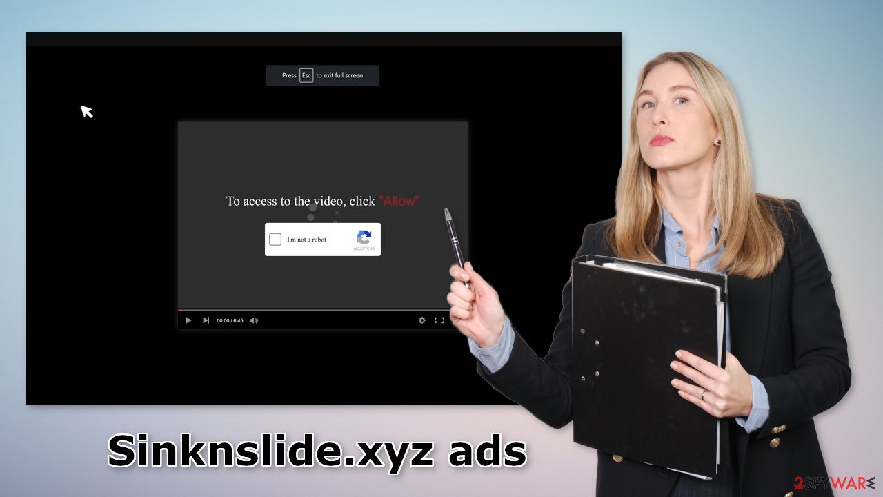 Sinknslide.xyz ads