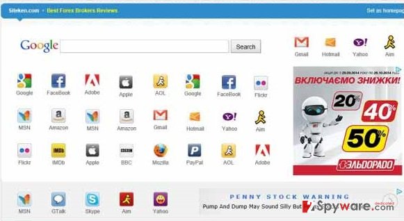 Siteken.com snapshot Siteken.com snapshot