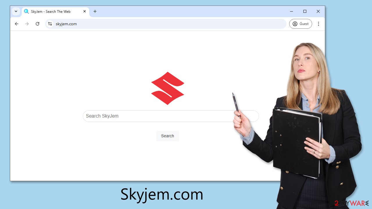 Skyjem.com hijacker