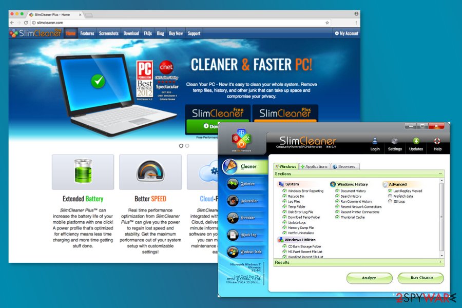 slimcleaner free vs slimcleaner plus