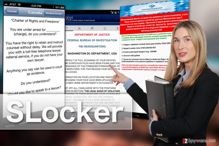 SLocker Android ransomware virus