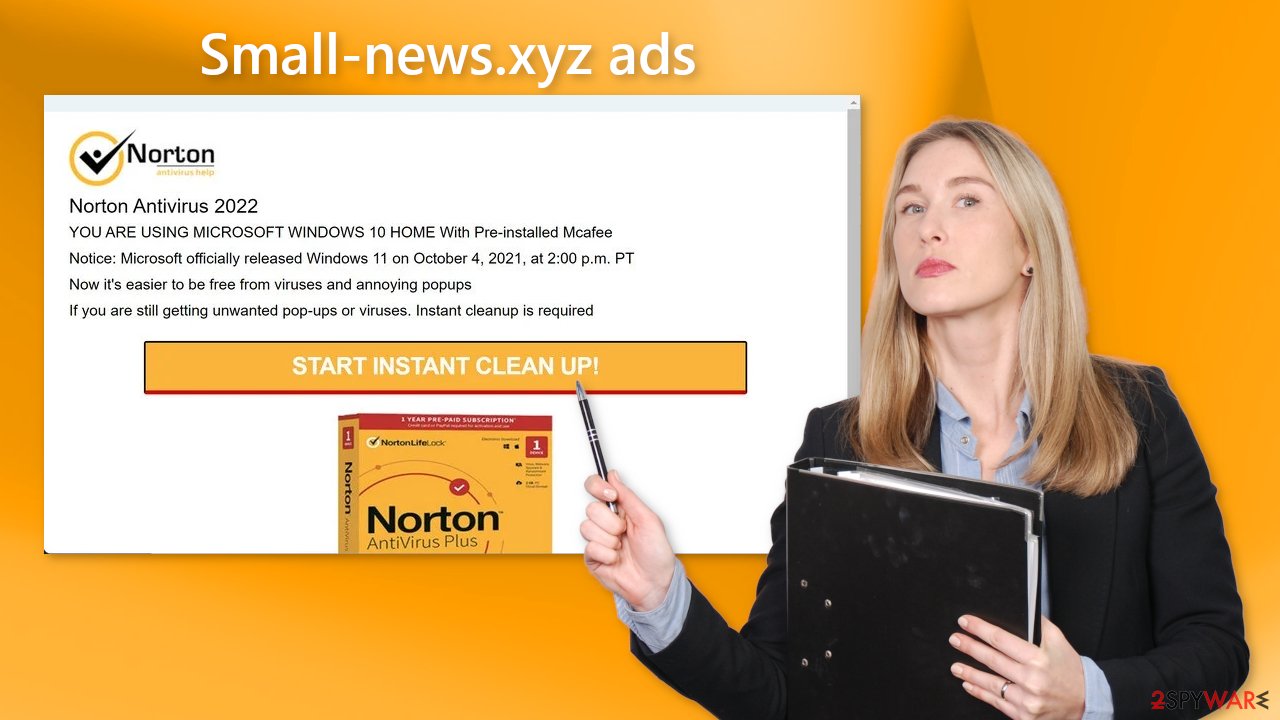 Small-news.xyz ads