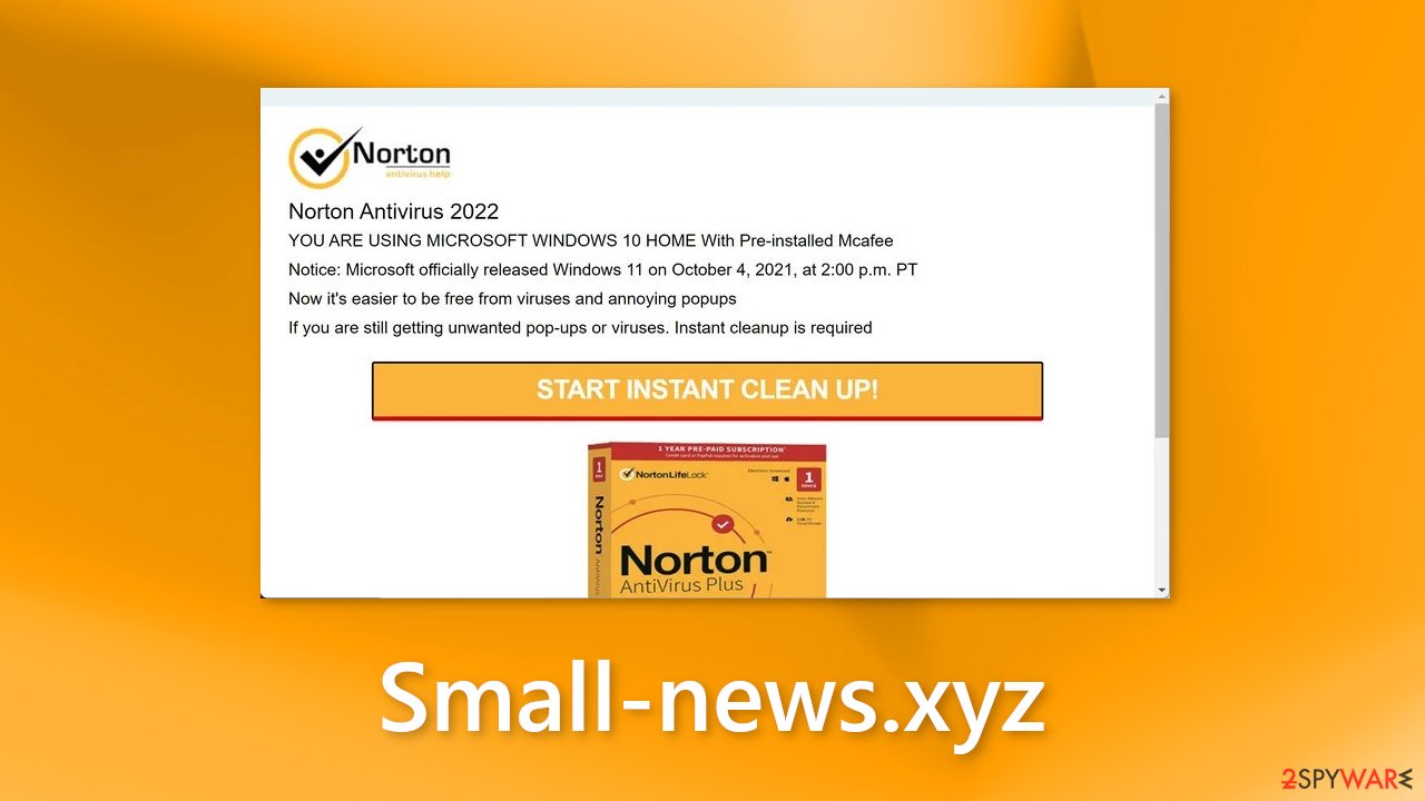 Remove Small-news.xyz ads (fake) - Free Guide